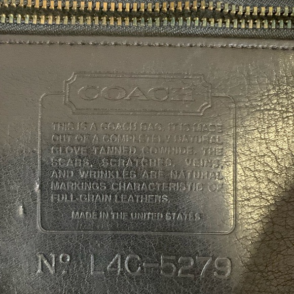 Coach Vintage Kensington Briefcase - Picture 6 of 13